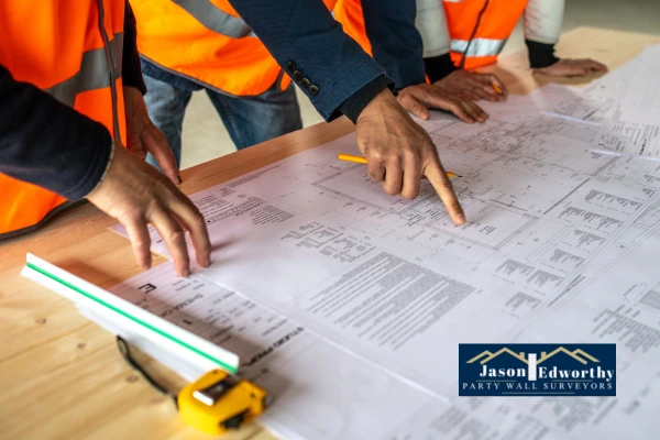 See if you need a party wall agreement for building along boundary line Blackpool