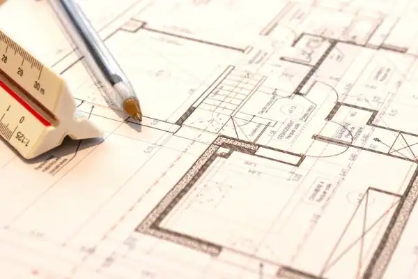 Image of architect Blackpool drawings